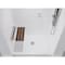 Steamspa 20 inL, Natural Teak Wood, Brushed Nickle trim SS-K-NI - alternate 4